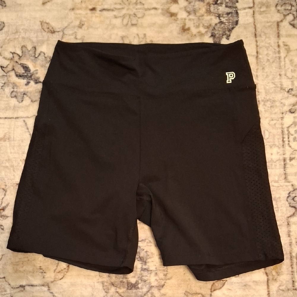 PINK Victoria's Secret Black Bike Shorts